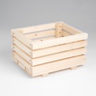 Ящик деревянный 30х24х16 см - фото 11028963