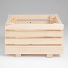 Ящик деревянный 30х24х16 см - Фото 3