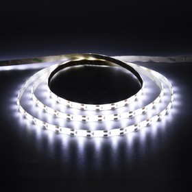 УЦЕНКА Светодиодная лента, SMD2835, 5 м, IP65, 60 LED/м, сенсорный выключатель, 5V, USB, БЕЛЫЙ 78927