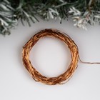 УЦЕНКА Гирлянда «Нить» 10 м, роса, IP20, медная нить, 100 LED, свечение белое, 12 В - Фото 5