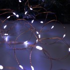 УЦЕНКА Гирлянда «Нить» 10 м, роса, IP20, медная нить, 100 LED, свечение белое, 12 В - Фото 6