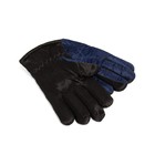 Перчатки зимние мужские MINAKU однотонные, цв.тёмно-синий, р-р 8 (25 см) - Фото 2