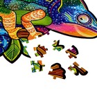 Пазл фигурный в рамке «Хамелеон», 106 деталей - Фото 3