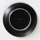 Тарелка десертная Доляна «Глянец», d=20 см, керамика, синяя - Фото 4