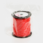 Лента упаковочная пластиковая «С любовью», красная, 0.5 см х 200м - Фото 4