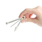 Инструмент для табачных трубок 3 в 1: скребок, уплотнитель, сквозная игла - Фото 4