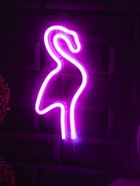 Неоновая вывеска «Фламинго» 14.5×28 см, батарейки ААх3 (не в комплекте), USB, свечение розовое - Фото 7