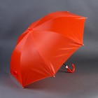 Зонт детский полуавтоматический d=90см, цвет красный - Фото 3