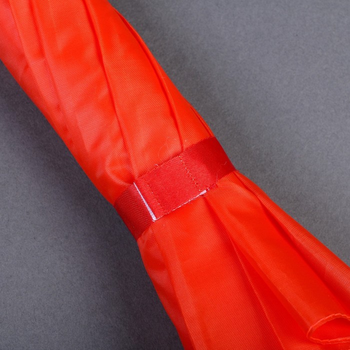 Зонт детский полуавтоматический d=90см, цвет красный - фото 1883966884