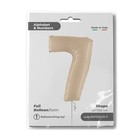 Шар фольгированный 40" «Цифра семь», сатин сream - фото 36542051