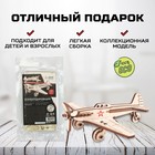 Конструктор деревянный 3D «Армия России», самолёт-бомбардировщик - Фото 4