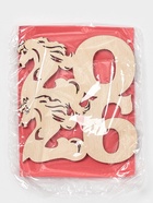 Подставка под горячее Доляна «Новый год 2026. Символ года», 9×8×0.3 см, дерево - Фото 7