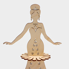 Салфетница деревянная Доляна «Прекрасная невеста», 21,5×14,5 см - Фото 3