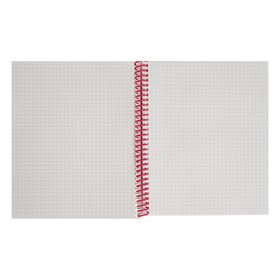 

Тетрадь 96 листов в клетку на гребне "Девушка и пейзажи", обложка мелованный картон, блок офсет