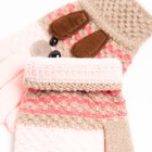 Перчатки детские, цвет розовый, размер 15 (6-7 лет) 9147155