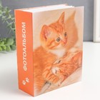Фотоальбом на 100 фото 10х15 см "Рыжий котёнок" - фото 24628432