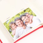 Фотоальбом на 200 фото 10×15 см «Красный делюкс», бумажные листы 9213004