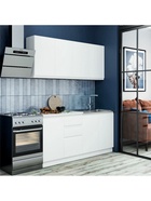 Кухонный гарнитур прямой «Клик Мебель. Стиль», с столешницей, 1600 мм, цвет белый - Фото 3