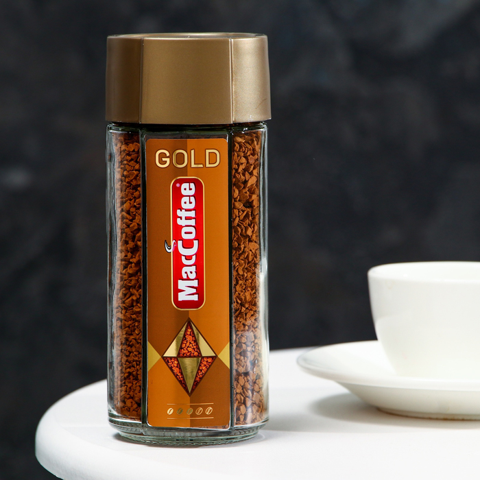 Кофе растворимый MacCoffee Gold, 100 г - Фото 1