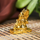 Нэцкэ золото "Ганеша" 3,5 х 2 х 3,5 см - Фото 3