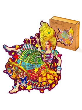 Пазл фигурный «Золушка», 117 деталей