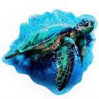 Фигурный пазл «Морская черепаха» - Фото 1