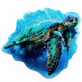 Фигурный пазл «Морская черепаха»