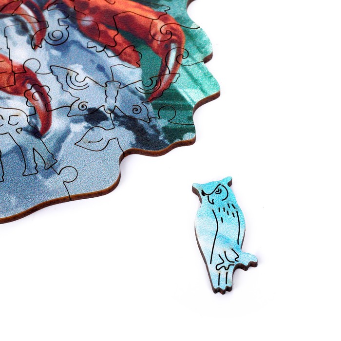 Фигурный пазл «Игуана» 56106