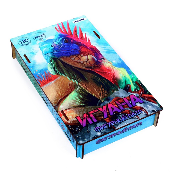 Фигурный пазл «Игуана» 56106