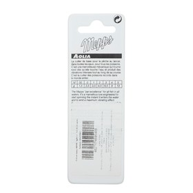 

Блесна вращающаяся MEPPS Aglia CU №4, 9 г, блистер