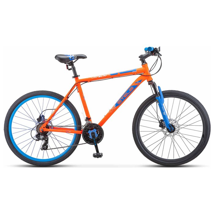 Велосипед 26" Stels Navigator-500 D, F020, цвет красный/синий, р. 16"