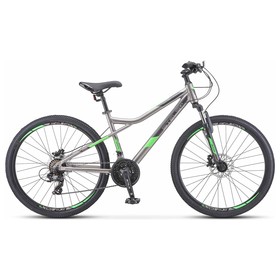 

Велосипед 26" Stels Navigator-610 D, V020, цвет серый/зеленый, размер 16"
