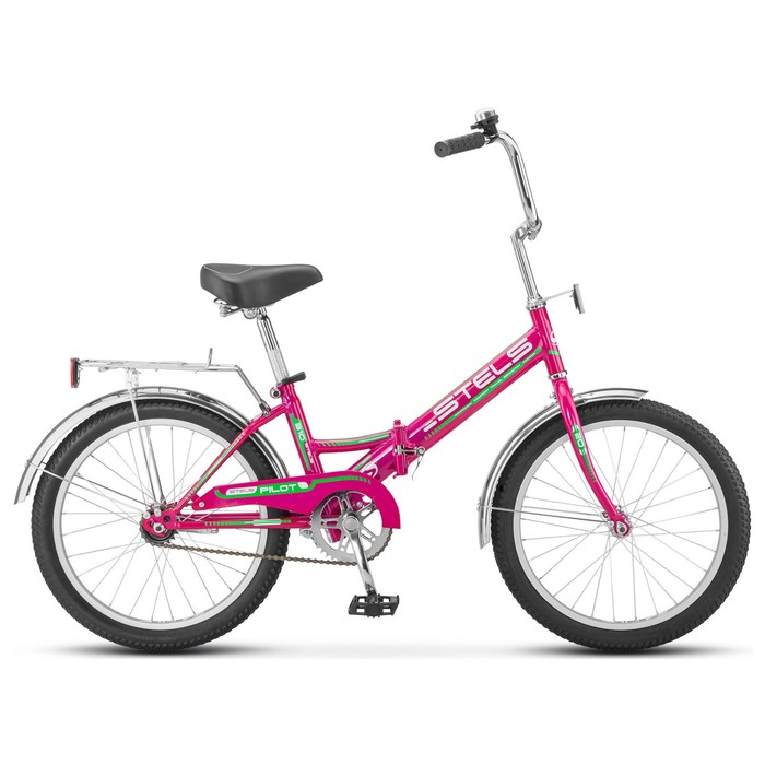 Велосипед 20" Stels Pilot-310, Z010, цвет малиновый, размер 13"