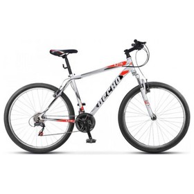 Велосипед 27.5" Десна-2710 V, F010, цвет серебристый/красный, р. 21''