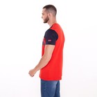 Футболка мужская, цвет красный/принт МИКС, размер 2XL - фото 21723946