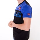 Футболка мужская, цвет синий/принт МИКС, размер 3XL - фото 21723959