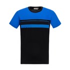 Футболка мужская, цвет синий/принт МИКС, размер 3XL - фото 21723962