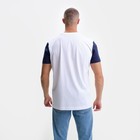 Футболка мужская, цвет белый/принт МИКС, размер M - фото 21723969