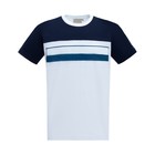 Футболка мужская, цвет белый/принт МИКС, размер L - фото 21723978