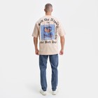 Футболка мужская No Detour, цвет бежевый, размер S - фото 21724034