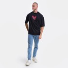 Футболка мужская, цвет чёрный, размер ONE SIZE - фото 21724136