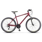 Велосипед 26" Stels Navigator-590 V, K010, цвет бордовый/салатовый, р. 18" - фото 9913970