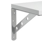 Полка с кронштейном, 800х200, Белый - фото 26409015