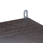 Полка-Стеллаж навесная/напольный ПД-1, 784х200х784, Венге - фото 21844042