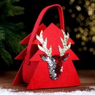 Корзинка для декора «Олень», 16×10.5×19 см - Фото 1