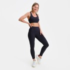 Костюм женский Adidas (топ/леггинсы), цвет чёрный, размер M 9194859 - фото 12425280 Костюм женский Adidas (топ/леггинсы), цвет чёрный, размер M 9194859 - фото 12425280