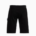 Костюм мужской (футболка/шорты), цвет чёрный/принт МИКС, размер 2XL - фото 21724470