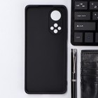 Чехол Innovation, для Honor 50, силиконовый, матовый, черный 9212405 - фото 16547808