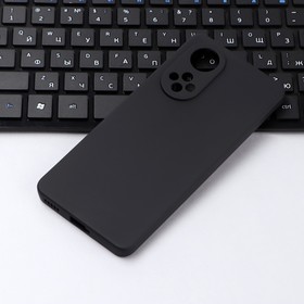 Чехол Innovation, для Honor 50, силиконовый, матовый, черный