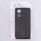 Чехол Innovation, для Honor 50, силиконовый, матовый, черный 9212405 - фото 16547811